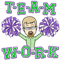 Bitmoji Teamwork